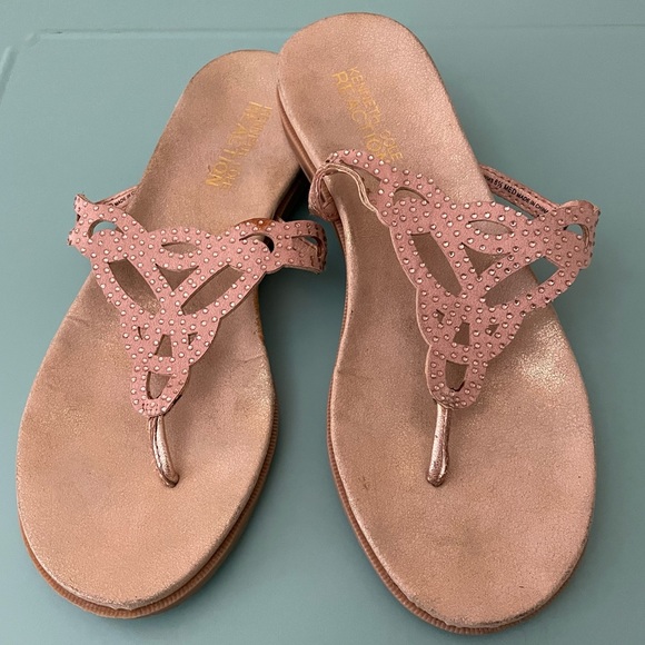 Kenneth Cole Reaction Sparkly Sandals - Picture 2 of 7